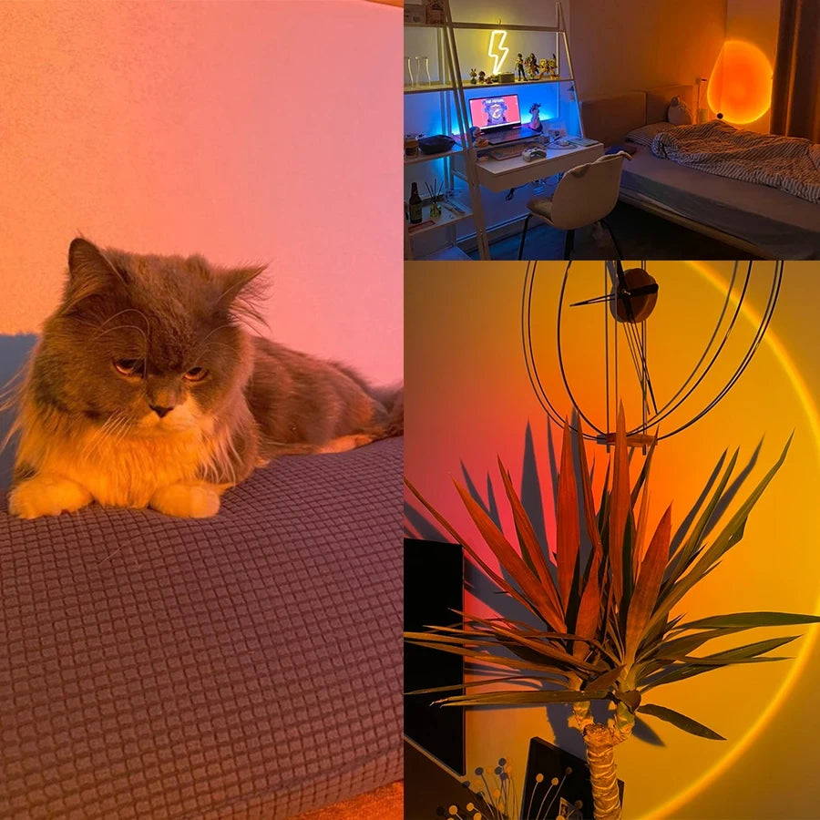 Sunset Glow Smart Projection LED Lamp